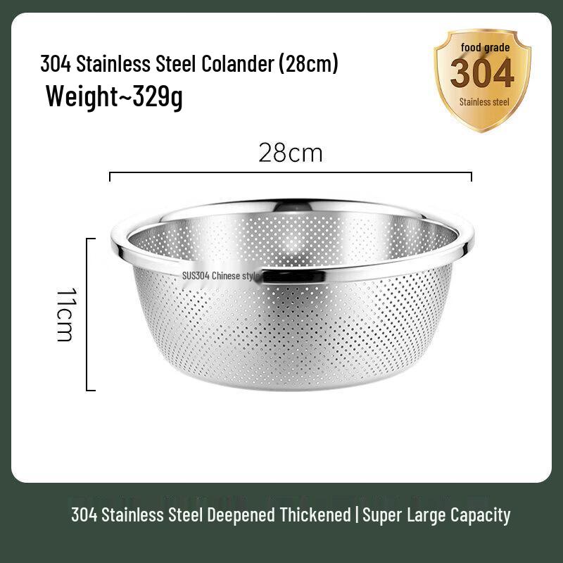 UOSO Stainless Steel Multifunctional Kitchen Colander