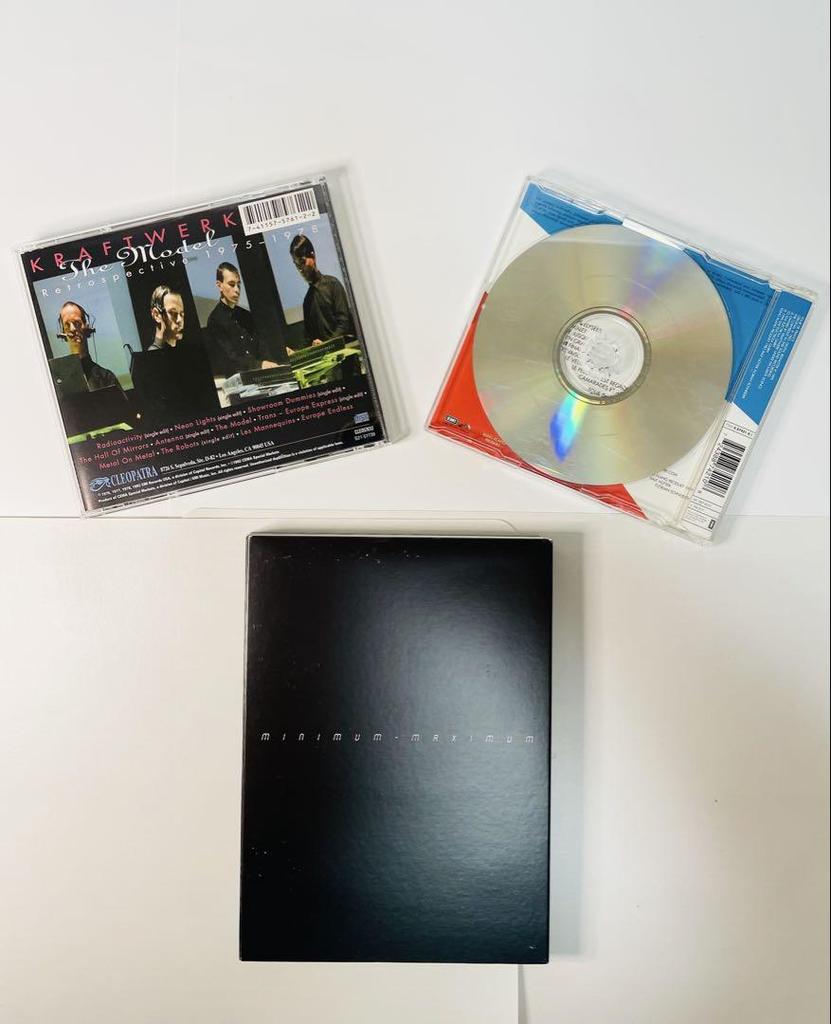 [USED] Kraftwerk 3 items “The Model” “Tour de France” “Minimum Maximum”