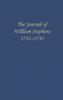 Книга The Journal of William Stephens, 1741-1743