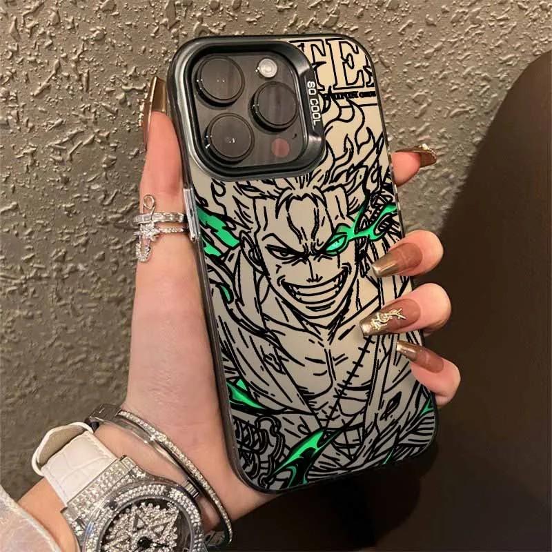 Cool Luffys Zoros Phone Case For iPhone 17 17e 16e 16 15 14 13 12 11 mini Pro Max X XR XSMAX Air Plus Anti Fall Matte Back Cover