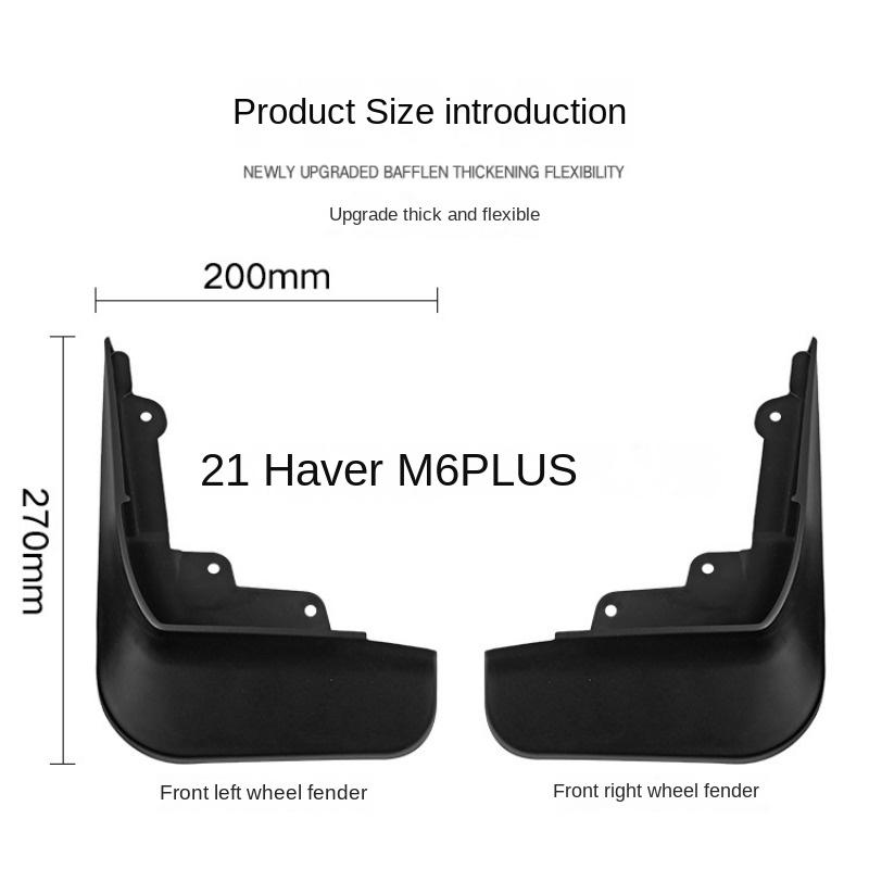 Подходит для автомобильных шин GWM Haval Haval M6 Plus 2021-2023, мягкая кожа Fender