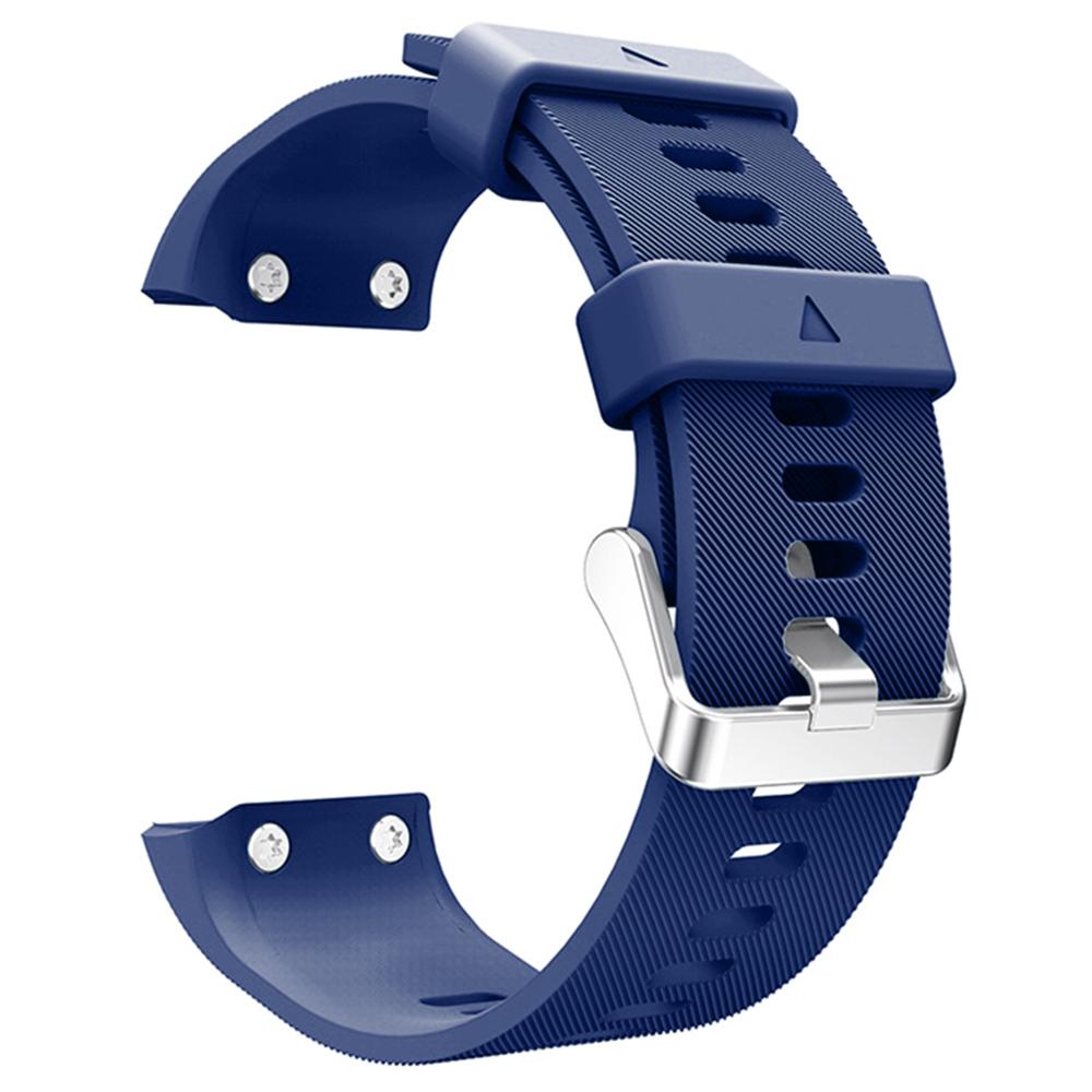 For Garmin Forerunner 35 Silicone Watch Band Pin Buckle Wrist Strap