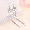 Lindon Copper Alloy Zircon Earrings Drop Earrings For Women Wedding Party Gifts