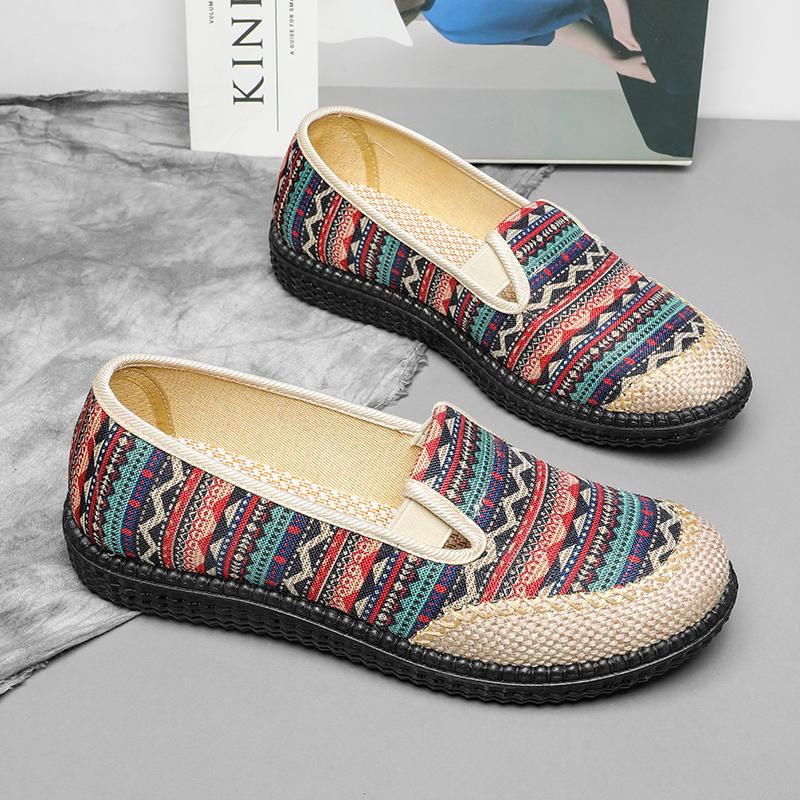 Мусульманская женская обувь, дышащая тканая дышащая повседневная спортивная женская обувь, женская парусиновая обувь