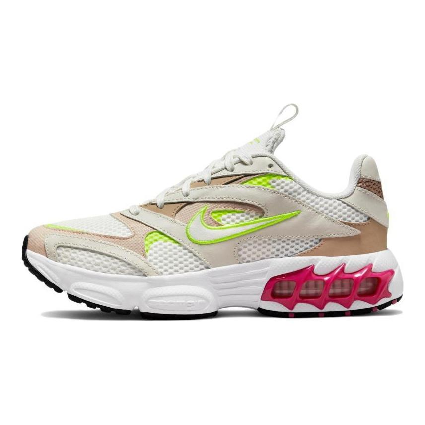 Nike Женские кроссовки Zoom Air Fire Белый/Светло-коричневый/Коричневый повседневные CW3876-106
