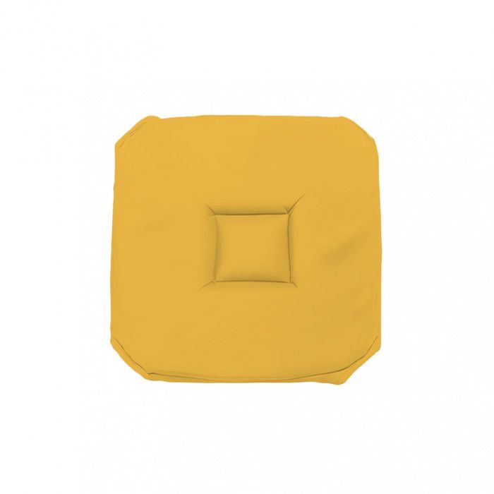 Gobelin Chair Top 40x40X3 Cm ALIX Radiant Yellow, by Soleil D'ocre