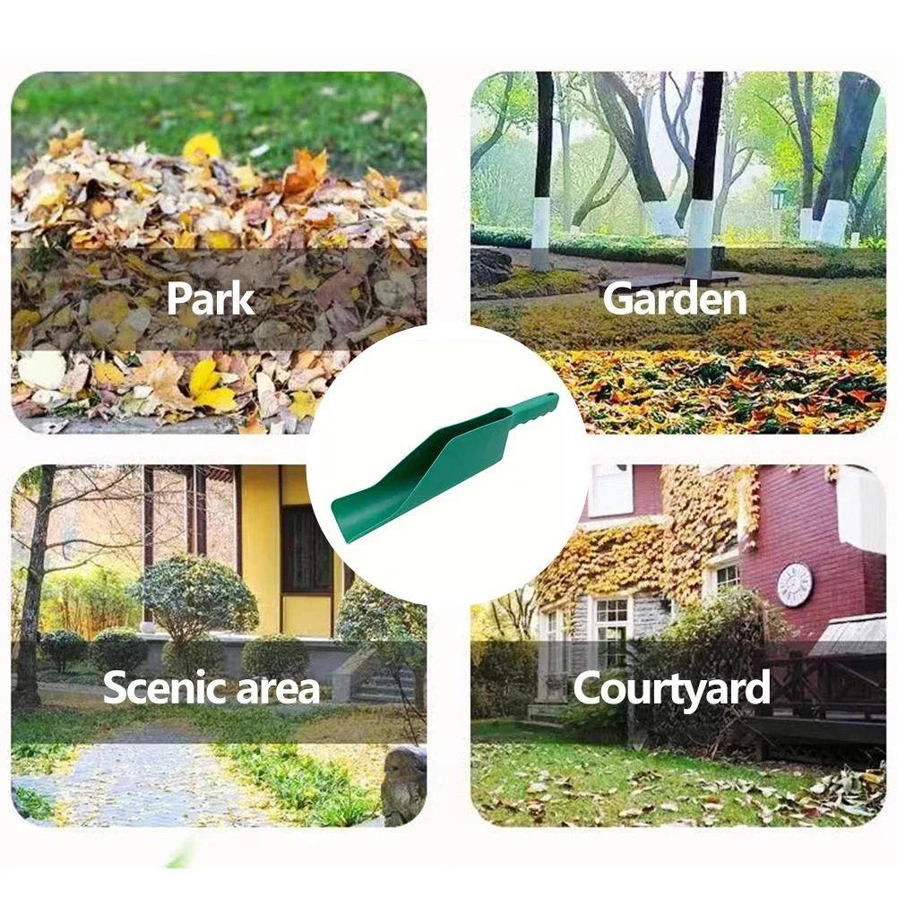 Garden Leaf Gutter Spoon Shovel 1Pc Multi Use Gutter Getter Scoop Flex Fit Roof Cleaning Dirt Debris Remove Supplies