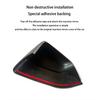 Carbon Fiber Car Paste Side Door Mirror Cover For Tesla Model Y Juniper2025 Auto Exterior Accessories ABS Sides Rearview Cover