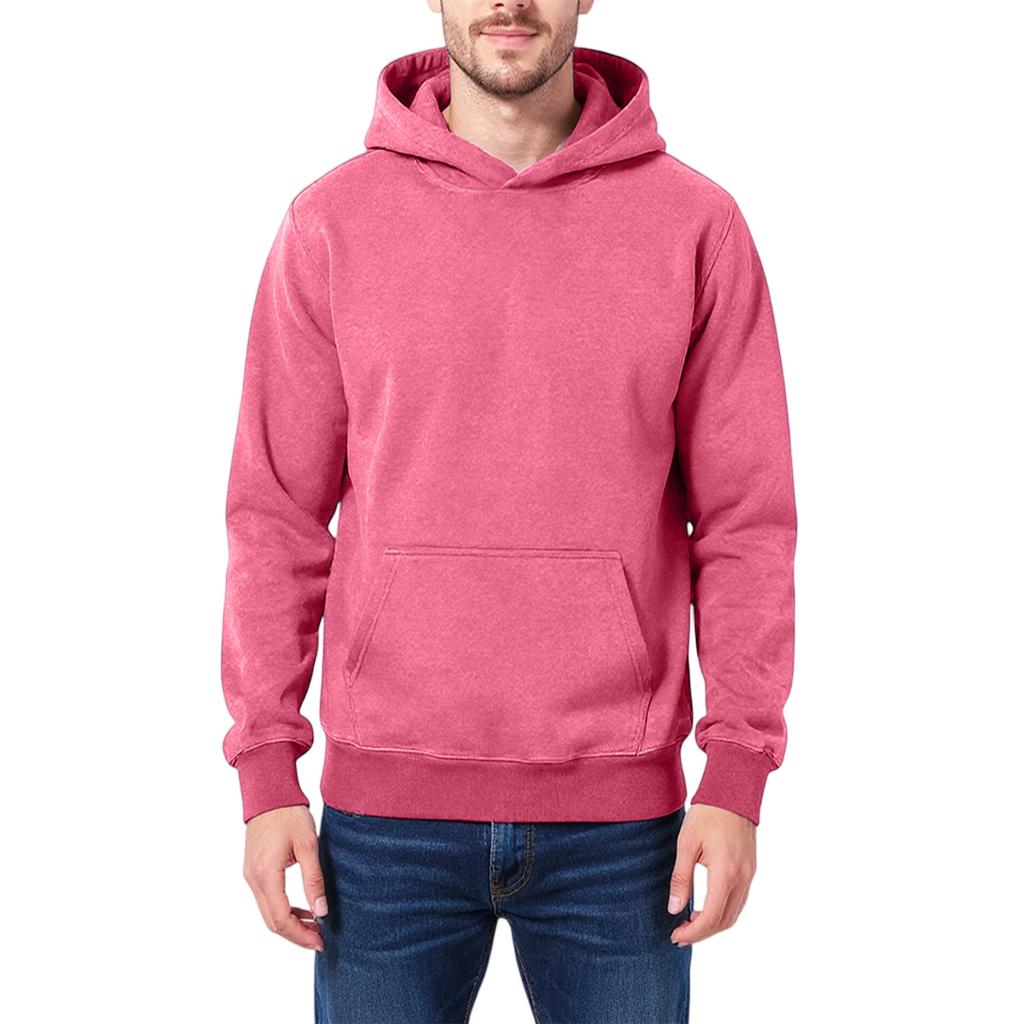 Men's And Women's Trend Loose Retro Wash With Water Aging Big News Hooded HoodHoodie