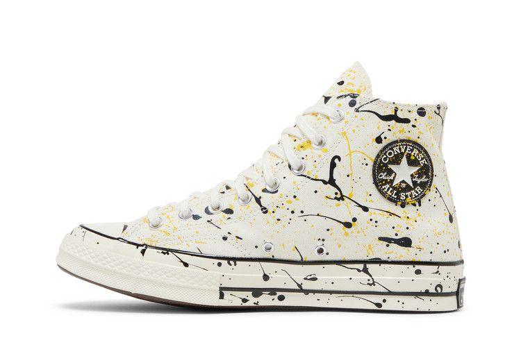 Converse Chuck Taylor All Star 70 Hi Archive Paint Splatter Egret