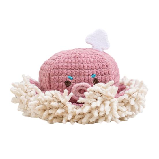 Plush Catnip Octopus for Indoor Play Cat Toy with Catnip, Cute Stuffed Animal, Interactive Cartoon Pet Cats to Pat, Kick, Chew And Bite Pounce Toys