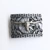 Пряжка для ремня из цинкового вестерна с коровьим черепом Reteo Vintage Belt Button Head