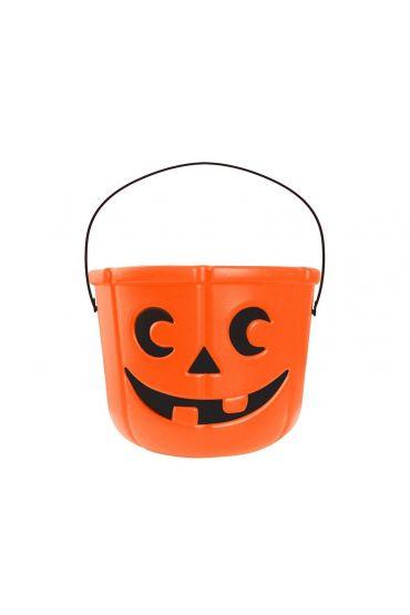 Smiling Pumpkin Bucket of Magical Adventures Joy and Creativity