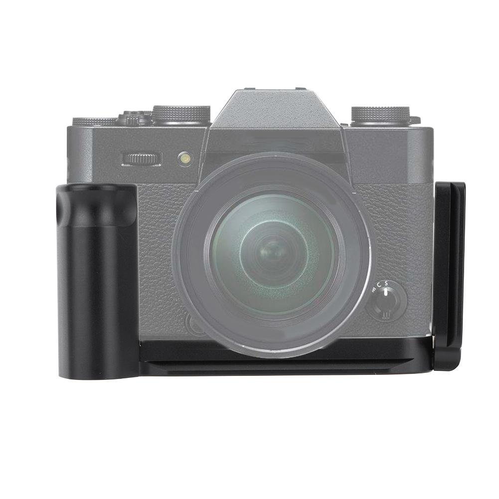 L shaped Metal Quick Release Plate Bracket Hand Grip for Fuji XT10 XT20 XT30 Mirrorless Camera