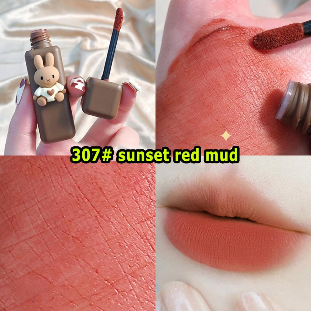 4 Lip Matte Hengfang Colors Gloss Longlasting Waterproof Liquid Lipstick Lip Mud Gift Box 35gpieces