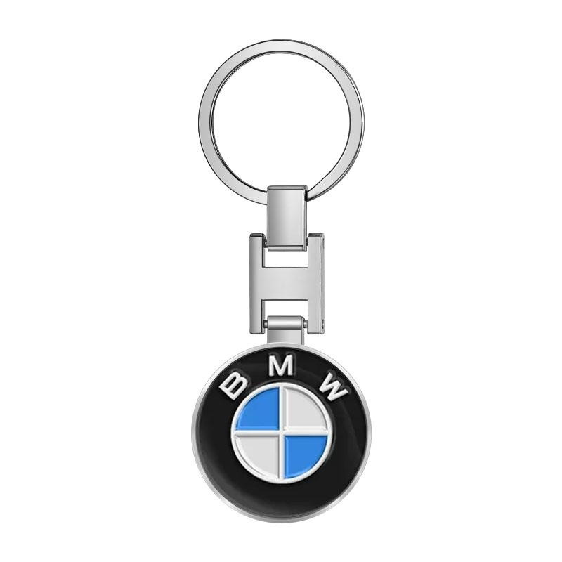 1 шт. Роскошный брелок для ключей автомобиля Брелок для ключей автомобиля Логотип эмблемы автомобиля Автоаксессуары Для BMW E34 E46 E39 E38 E90 E60 E36 F30 F30 F10 E92 E38 E91 G30 G38 M3 M5