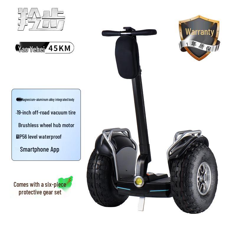 Lingbu High-End Smart Two-Wheeled Electric Off-Road Balance Scooter with Ultra-Long Battery Life for Adults