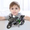1:12 Модель мотоцикла Kawasaki Ninja H2R, литая модель мотоцикла, подвеска и свободный ролик, игрушечный автомобиль, коллекция мотоциклов, подарок