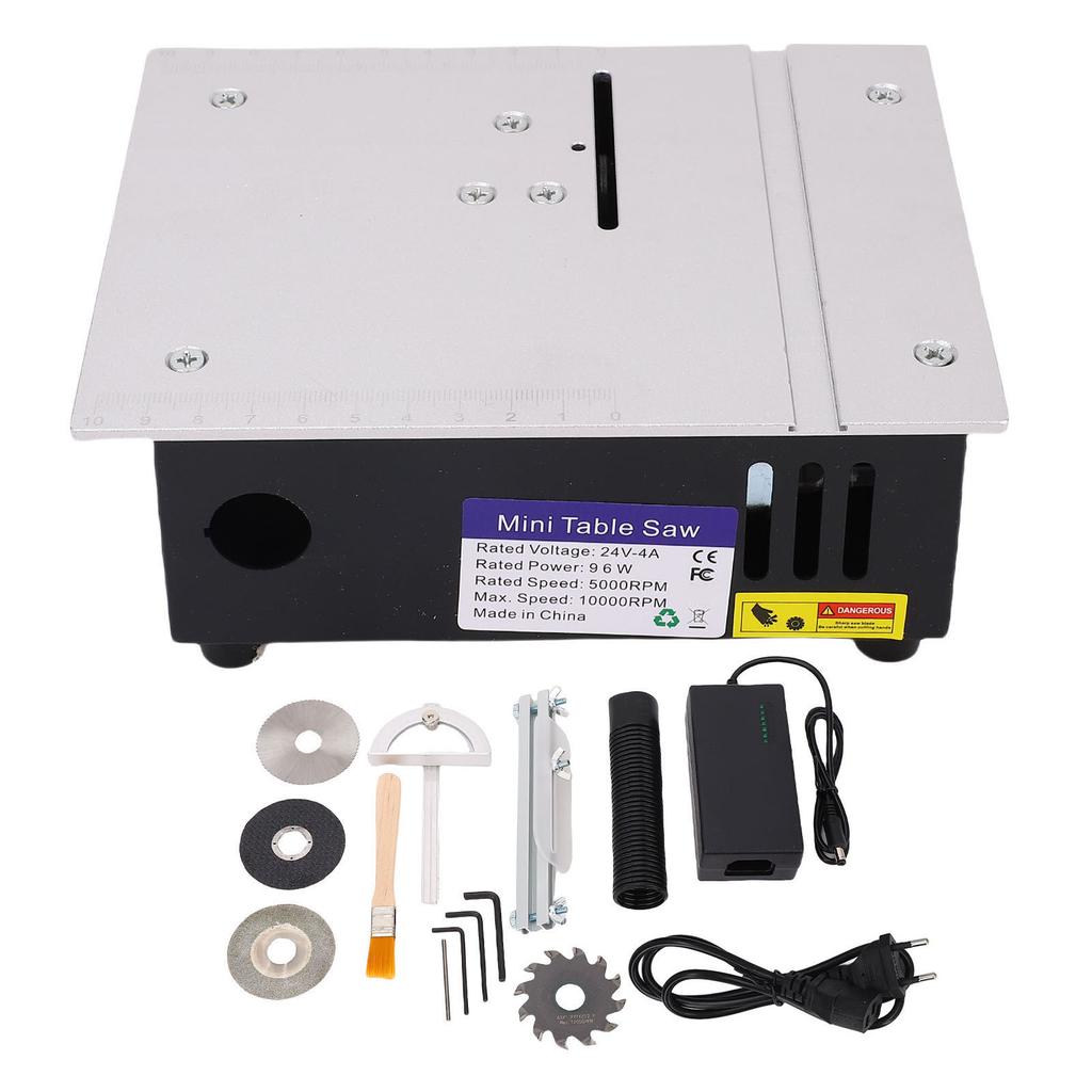 Портативная циркулярная пила 4 лезвия щетка пылеотвод многофункциональный набор циркулярной пилы для ремесел моделирования