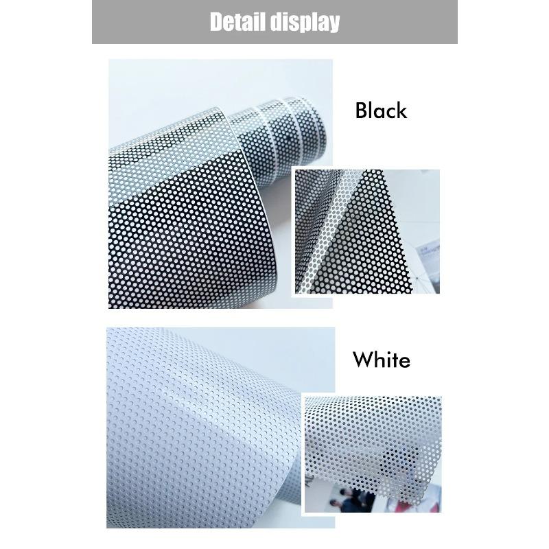 Наклейки на автомобильные окна Сотовая пленка Автомобильная наклейка Защита от ультрафиолета Солнцезащитный козырек Боковые накладки на автомобильные фары Пленка для задних фонарей