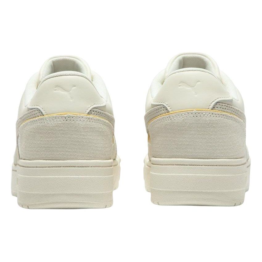 Puma Ca Pro Lux Cord Warm White Clementine Unisex Sneakers Cream 390129-02