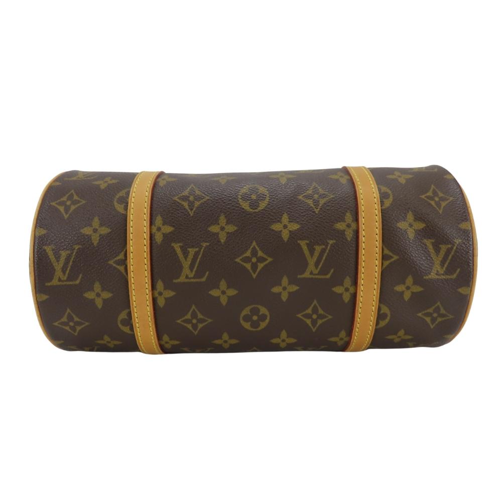 Used LOUIS VUITTON Handbag Papillon 26 M51386 Monogram/Nume leather Brown Everyday use