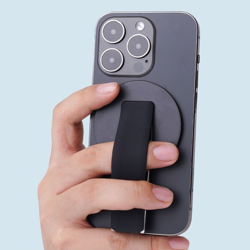 Складной магнитный держатель для телефона Силиконовое кольцо-подставка для пальца телефона Ремешок-держатель для пальца телефона Для MagSafe