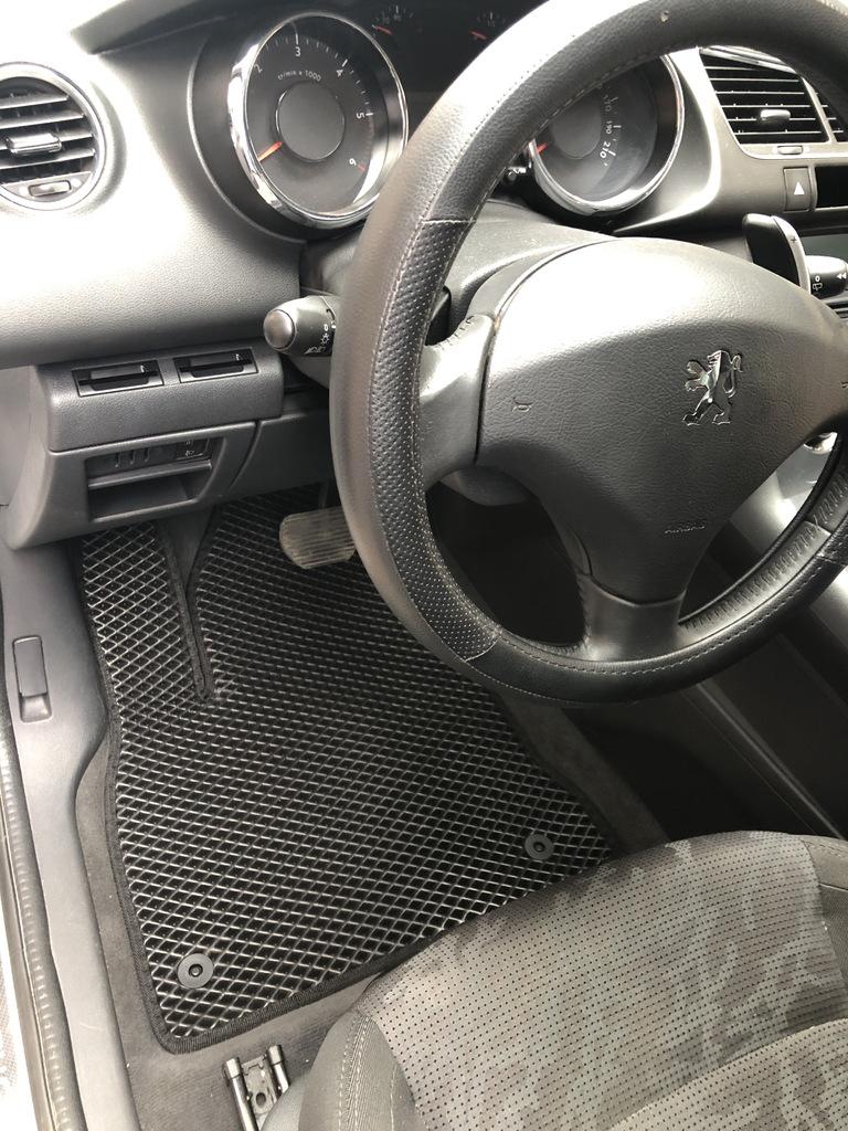 Коврики EVA (черные) для Peugeot 3008 2008-2016 гг