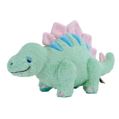 Радужная плюшевая игрушка SunLemon Fluffy, Средний Стегозавр, 12 x 33 x 19 см, Цветная, Милая, Пушистый Динозавр, Идеально для Социальных Сетей и Фотосессий,