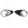 62256-3EV0A 62257-3EV0A Front Bumper Fog Lamp Light Cover Frame Foglight Trim Lid Bezel For Infiniti FX35 FX37 QX70 2009-2015