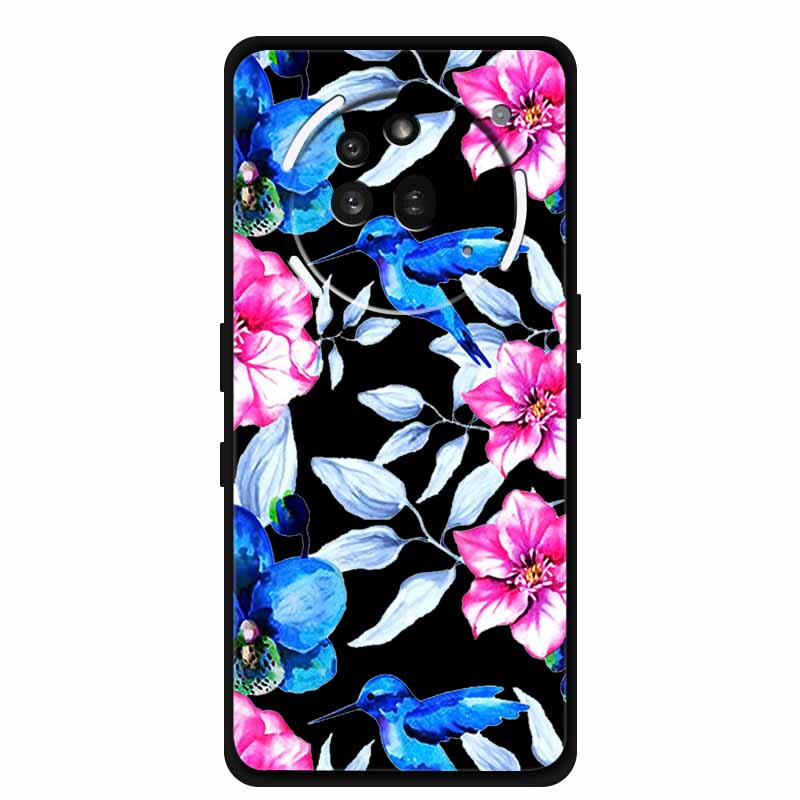 Чехол из ТПУ для Nothing Phone 3A Pro Чехол 3 A Pro Funda Мягкая Черная Силиконовая Задняя Крышка Для Nothing Phone3A Pro Чехлы Coque Мультяшный