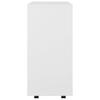 Mobile Cabinet White 60 x 35 x 75 cm Particleboard