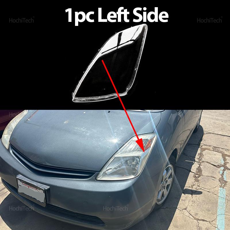 Крышка фары автомобиля Крышка стекла фары Абажур Яркий корпус Крышки линз Для Toyota Prius XW20 2-го поколения 2003-2009 2005 2006