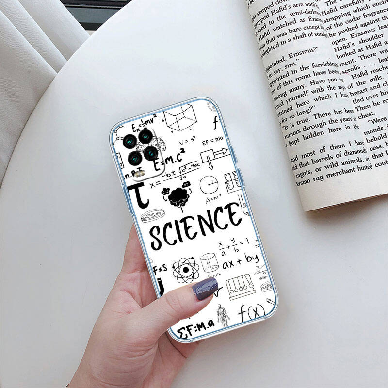 MH32 Chemical Maths Formula Case for Motorola E7 G6 G7 G8 G9 Plus Power Play G10 G20 G04 E30 E40 E22 E20 E13 E15 G22 G23 G05 G75 G35 G55