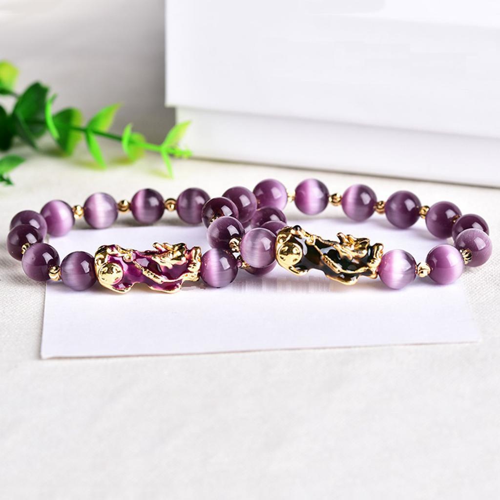 Bracelet, Feng Shui Amulet Bracelet Prosperity Mantra Bead Pi Yao Attract and Wealthy