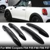 2 шт. Накладка на ручку двери для MINI Coopers F54 F55 F60 F56 F57 Защитная наклейка на внешнюю ручку двери Аксессуары для стайлинга автомобиля