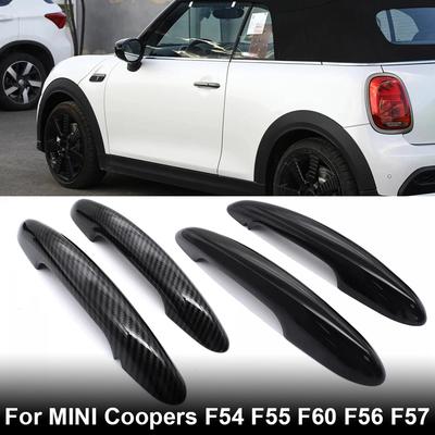 2 шт. Накладка на ручку двери для MINI Coopers F54 F55 F60 F56 F57 Защитная наклейка на внешнюю ручку двери Аксессуары для стайлинга автомобиля