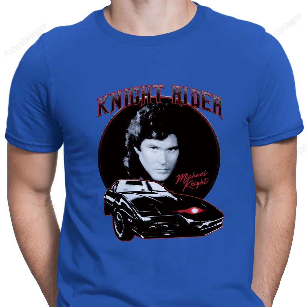 Футболка с графикой Рыцарь дорог Майкл Найт, уличный повседневный стиль, футболка для мужчин и женщин