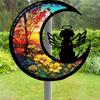 Pet Memorial Sun Catcher Dog Cat Suncatcher Pet Memorial Keepsake Stained Glass