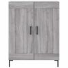 Highboard Gray Sonoma 69.5 x 34 x 180 cm Particleboard