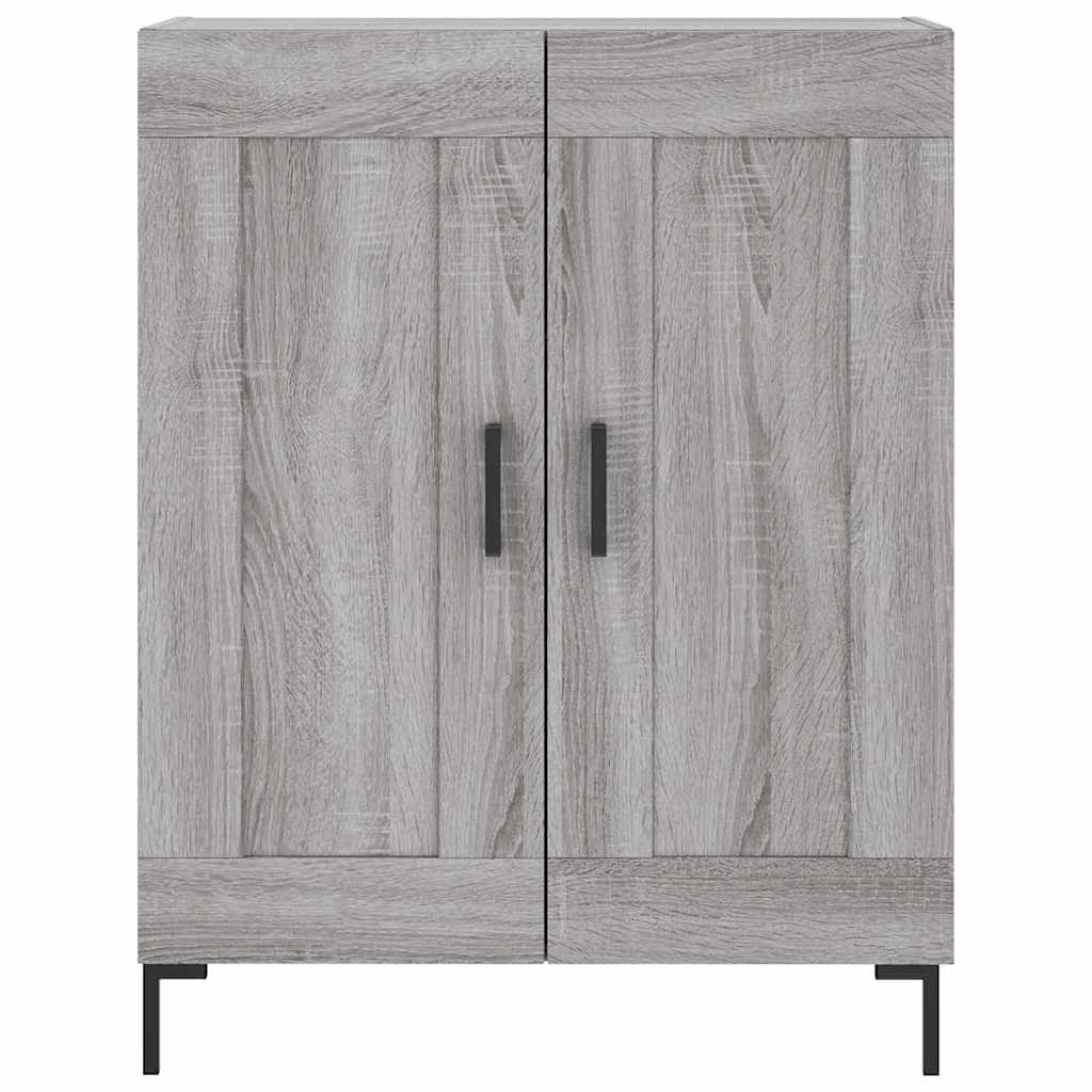 Highboard Gray Sonoma 69.5 x 34 x 180 cm Particleboard