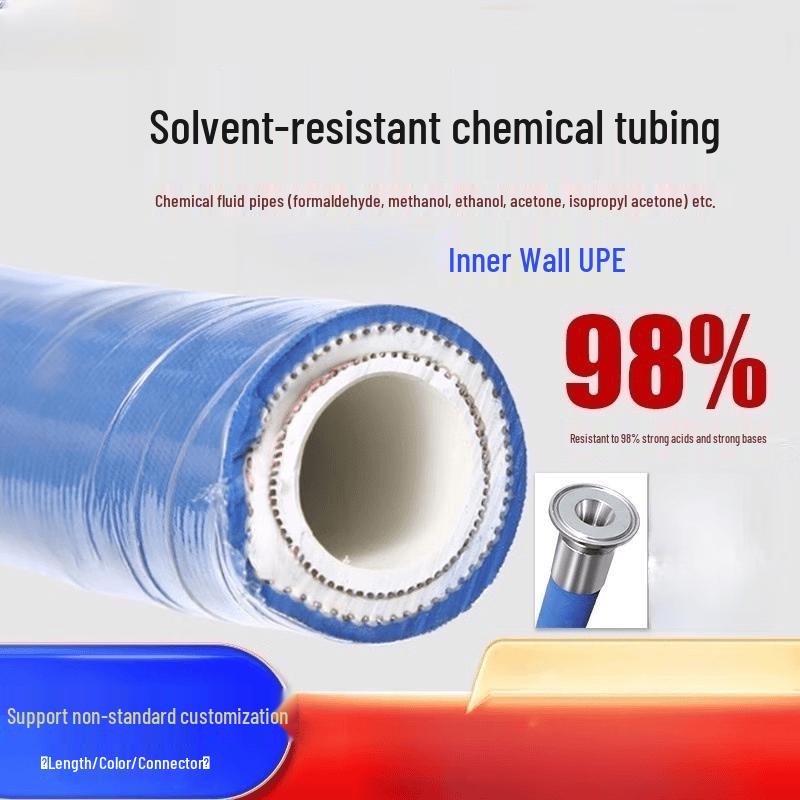 Peach Pie Series UPE Chemical and Food-Grade Hose