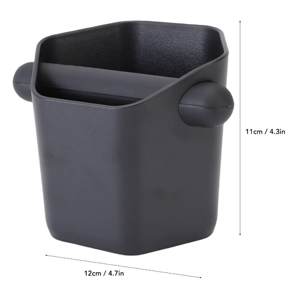 Hexagonal Prism Shape Coffee Ground Knock Box 580ML Capacity Espresso Knock Box Coffee Accessory