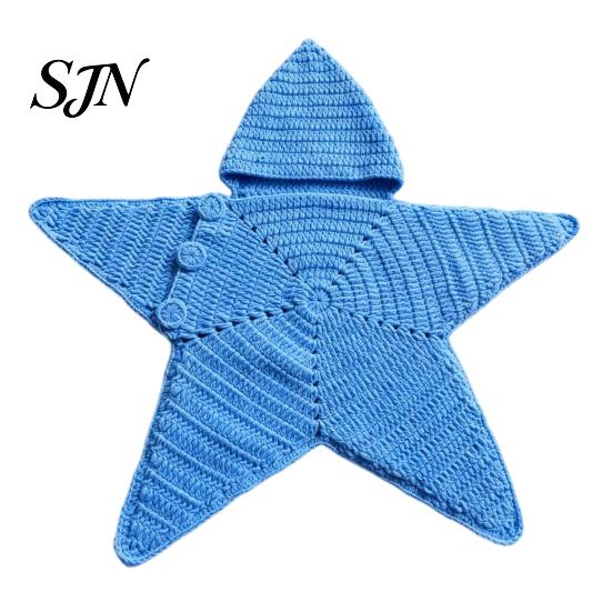 Soft Yarn Baby Sleep Nest Newborn Christmas Sleeping Bag, Knit Swaddle Wrap for Baby, Infant First Gift Winter Warm Holiday Photography Prop