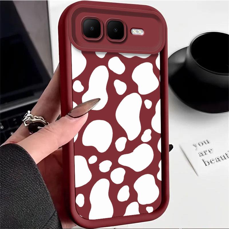 Для Infinix Smart 10 Plus /Smart 10 HD 10HD 10PLUS Чехол Защитный Леопардовый Рисунок Силиконовый Мягкий Чехол для Телефона Матовая Задняя Крышка
