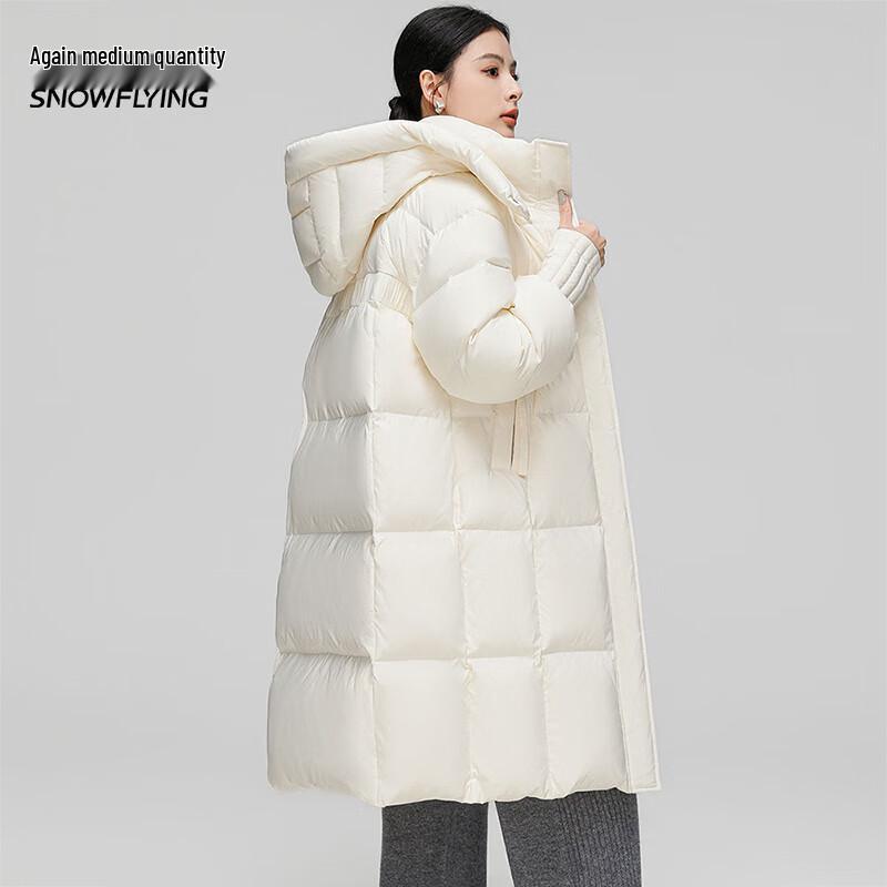 Женский зимний пуховик средней длины Xuezongfei X40145110F