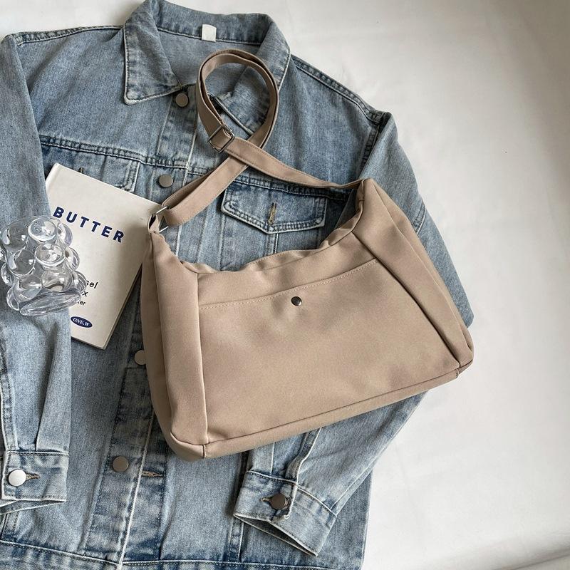 Сумка большой вместимости женская 2025 новый тренд ранняя осень нишевая красивая на плечо сумка-мессенджер повседневная ins сумка-тоут