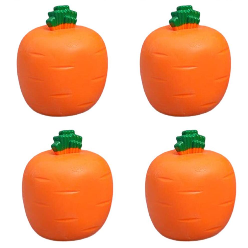 Carrot Bunny Squeeze Toy Easter Sensory Squeeze Toy Stress Relief Carrot Rabbit Fidget Toys