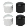 2pcs Metal Dome Switch Cap Volume Tone Control Knobs for Electric Guitar / Bass with Adjusting Wrench