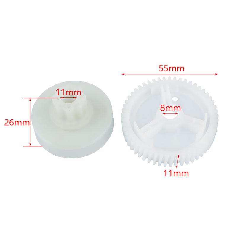 Car Window Regulator Motor Repair Gear 6Pcs Replacement for 3 5 6 CX7 CX8 CX9 Front Rear Window